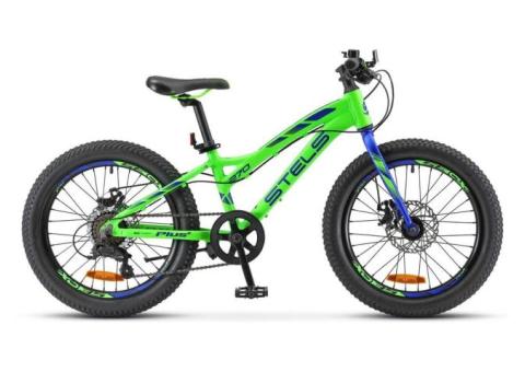 Характеристики велосипед STELS Pilot-270 MD 20'+ (V010) фэтбайк (детский), колеса: 20', зеленый, 13.5кг [lu075254]