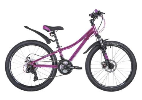 Характеристики велосипед NOVATRACK Katrina городской (подростковый), рама: 12', колеса: 24', розовый, 14.8кг [24ahd.katrina.12gpn20]