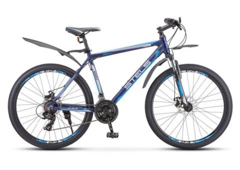 Характеристики велосипед STELS Navigator-620 MD 26 (V010) горный (взрослый), рама: 17', колеса: 26', темно-синий, 15.14кг [lu084772]