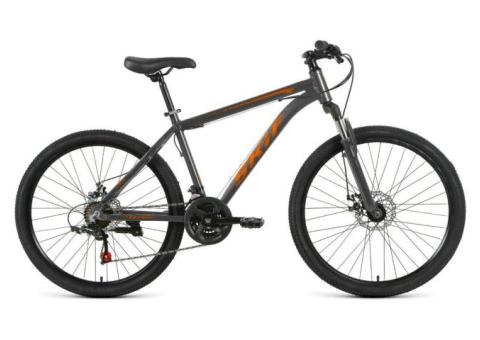Характеристики велосипед SKIF 29 Disc (2021), горный (взрослый), рама: 17', колеса: 29', темно-серый/оранжевый, 16.3кг [1bkk1m39g003]