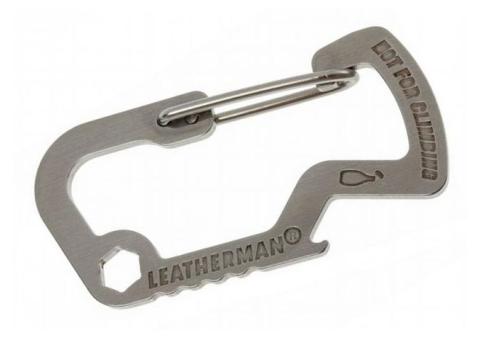 Характеристики карабин Leatherman Carabiner, нержавеющая сталь, дополнительно: открывашка, серебристый [930378]