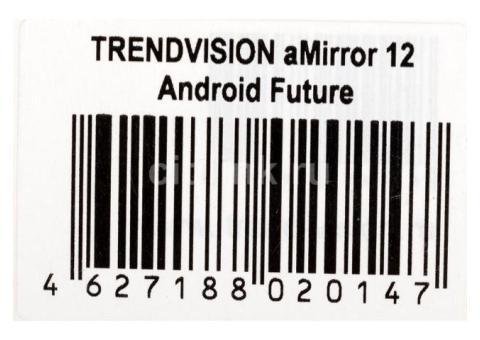 Характеристики видеорегистратор TrendVision aMirror 12 Android FUTURE, черный