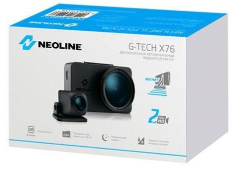 Характеристики видеорегистратор Neoline G-Tech X76, черный