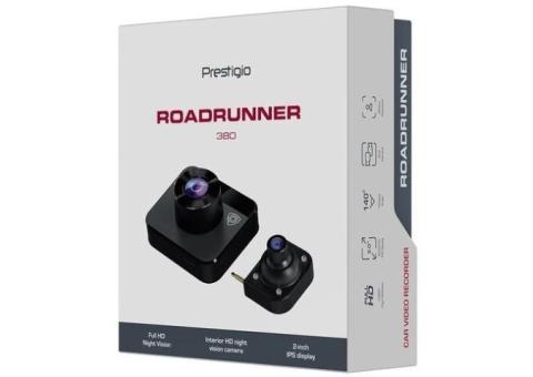 Характеристики видеорегистратор Prestigio RoadRunner 380, черный