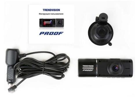 Характеристики видеорегистратор TrendVision Proof PRO GPS, черный