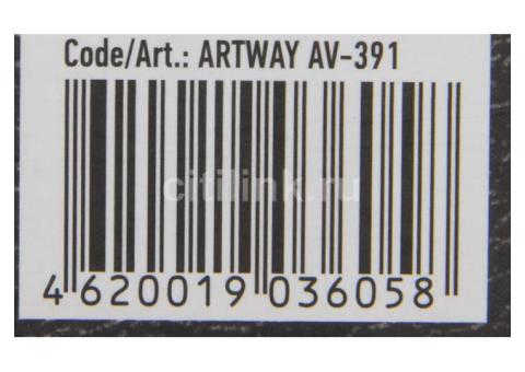Характеристики видеорегистратор Artway AV-391, черный