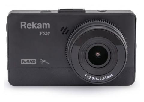 Характеристики видеорегистратор Rekam F520, черный