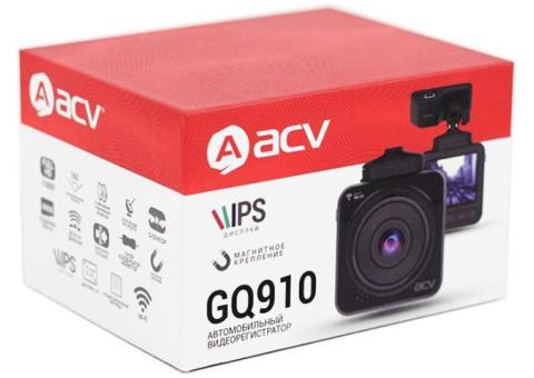 Характеристики видеорегистратор ACV GQ910, черный