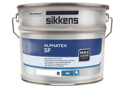 Sikkens Alphatex SF / Сиккенс Альфатекс СФ Краска для стен и потолков акриловая матовая