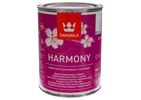 Tikkurila Harmony / Тиккурила Гармония Краска для стен и потолков акрилатная бархатисто-матовая