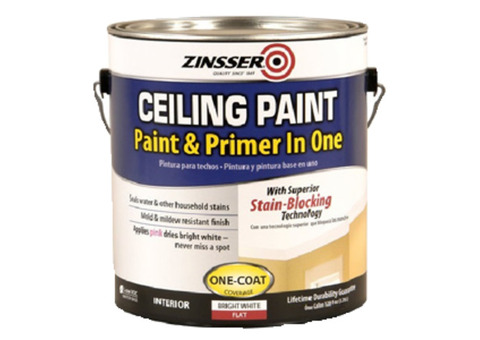 Zinsser Ceiling Paint Paint&Primer In One / Зинссер Селинг Пейнт Пейнт&Праймер Ин Уан Краска самогрунтующаяся для потолков матовая