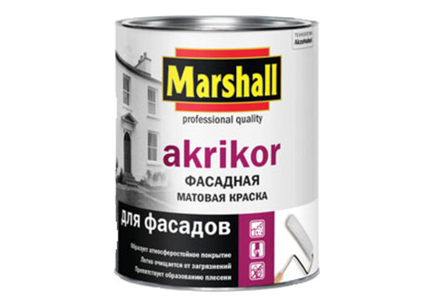 Marshall Akrikor / Маршалл Акрикор Краска фасадная акриловая матовая