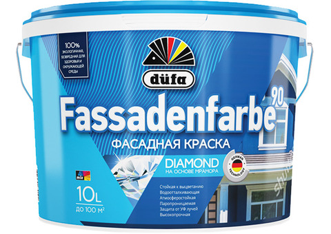 Dufa Fassadenfarbe RD90 / Дюфа Фассаденфарбе РД90 Краска фасадная водно-дисперсионная матовая