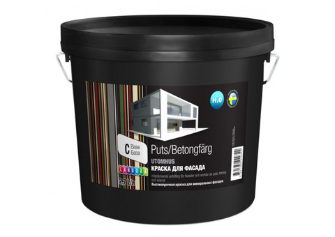 Landora Puts Betongfärg/ Ландора Путс Бетонгфарг Краска для минеральных фасадов стирол-акрилатная глубокоматовая