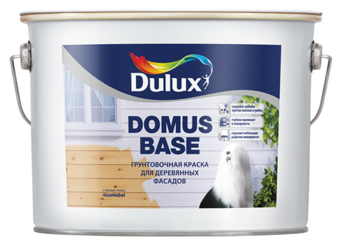 Dulux Domus Base краска грунтовочная для деревянных фасадов