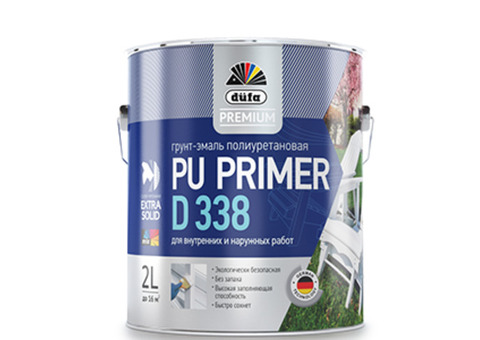 Dufa Premium Expert PU-Vorlack D338 / Дюфа Премиум Эксперт ПУ-Ворлак Д338 Эмаль грунтовочная полиуретановая матовая