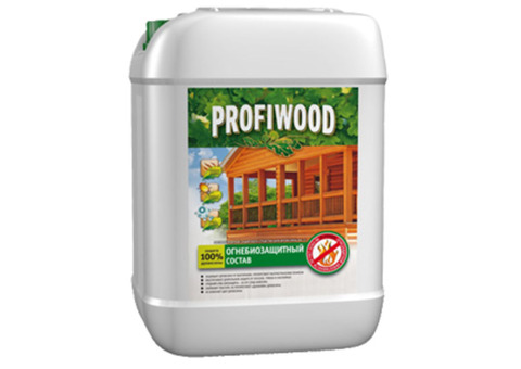 Profiwood / Профивуд ББ-11 2 группа Состав огнезащитный для древесины антисептический