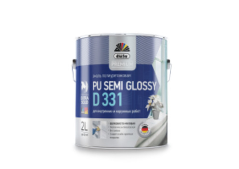 Dufa Premium PU Semi Glossy D331 / Дюфа Премиум ПУ Семи Глосси Д331 Эмаль универсальная полиуретановая акриловая шелковисто-матовая