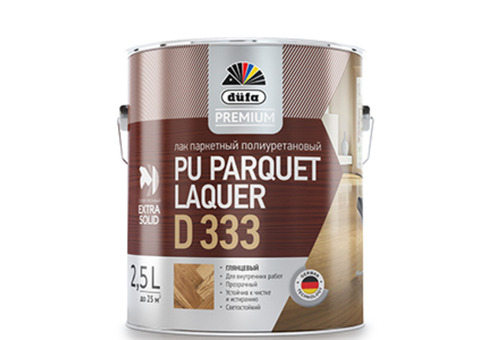 Dufa Premium PU Parquet Laquer D333 / Дюфа Премиум ПУ Паркет Лакер Д333 Лак паркетный полиуретановый глянцевый