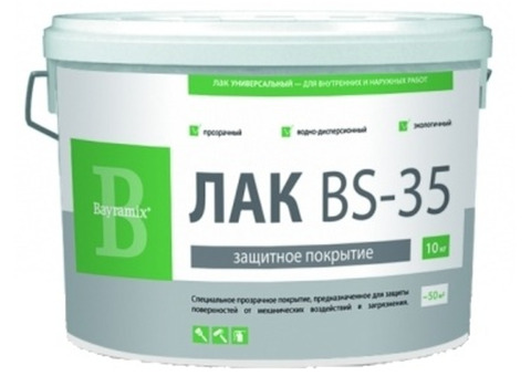 Bayramix / Байрамикс Лак для защиты наружных поверхностей BS-35