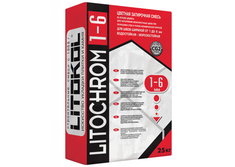 Litokol Litochrom / Литокол Литохром Затирка цементная