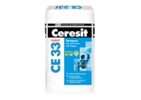 Ceresit СЕ 33 Comfort / Церезит ЦЕ 33 Комфорт Затирка для узких швов до 6 мм.