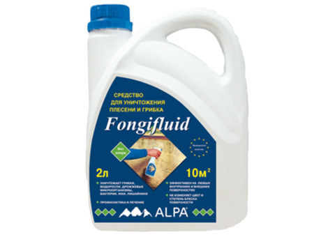 Alpa Fongifluid / Альпа Фонгифлюид Пропитка декоративная для защиты древесины