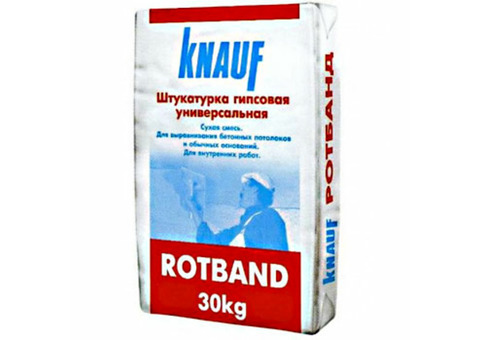 Knauf Rotband / Кнауф Ротбанд Штукатурка для внутренних работ универсальная гипсовая