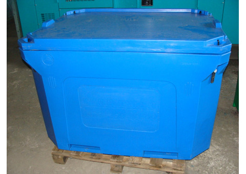 Термоизолированный (изотермический) контейнер 600, 1000 литров.