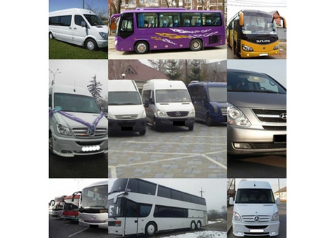 Заказ, услуги микроавтобусов и автобусов, межгород