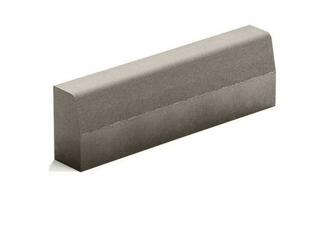 Бордюр дорожный Steingot из серого цемента серый 1000х300х150 мм