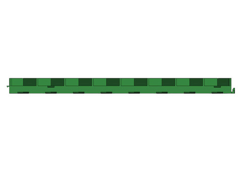 Решетка газонная Gidrolica 605 ромб зеленая