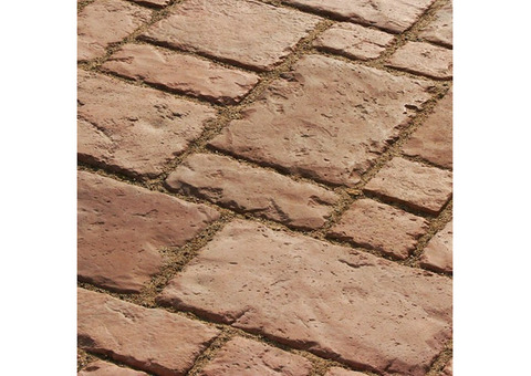 Плитка тротуарная из искусственного камня White Hills Тиволи С900-64 терракотовая