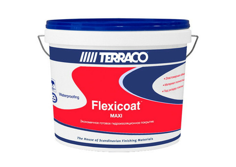 Гидроизоляция Terraco Flexicoat Maxi (Maxiroof) 12 кг