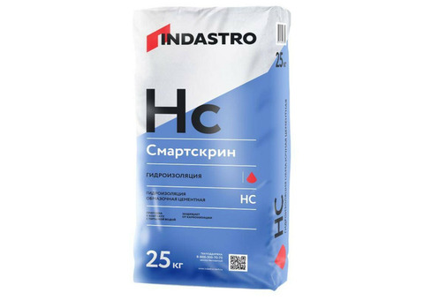Гидроизоляция эластичная Indastro Смартскрин HK10 E2k 25 кг