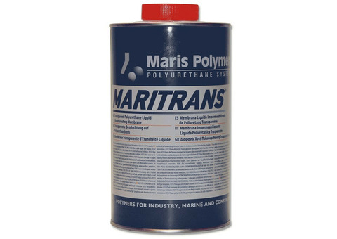 Полиуретановая жидкая мембрана Maris Polymers Maritrans жесткоэластичная прозрачная 5 кг