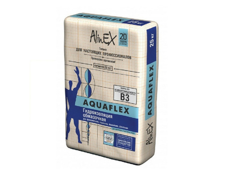 Гидроизоляционная смесь Alinex Aquaflex 25 кг