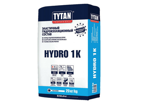 Гидроизоляция Tytan Hydro 1K 20 кг