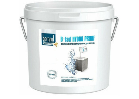 Гидроизоляционная добавка в бетон Bergauf B - Isol Hydro Proof 14 кг