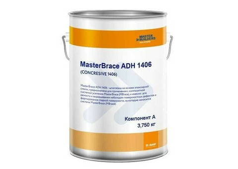 Ремонтный состав MBCC Group (BASF) MasterBrace ADH 1406 компонент A 3,75 кг