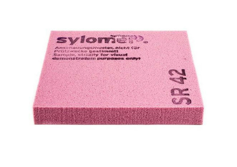 Виброизолирующий эластомер Sylomer SR 42 розовый 1200х1500х12,5 мм