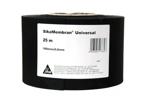 Влагоизоляционная EPDM-мембрана Sika Membran Eco Uni 25х0,1 м