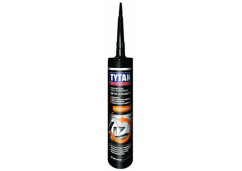 Герметик каучуковый Tytan Professional для кровли коричневый 310 мл