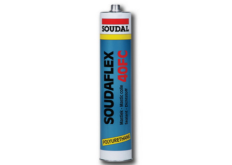 Герметик полиуретановый Soudal Soudaflex 40 FC серый 600 мл 451098