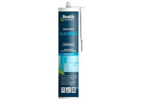 Герметик силиконовый Bostik Sanitary Silicone А санитарный белый 280 мл