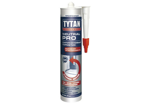 Герметик силиконовый Tytan Professional Neutral PRO нейтральный бесцветный 310 мл