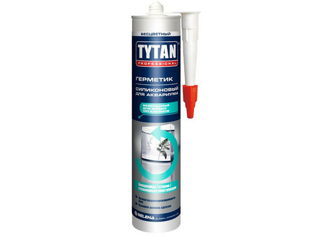 Герметик силиконовый Tytan Professional для аквариума бесцветный 310 мл