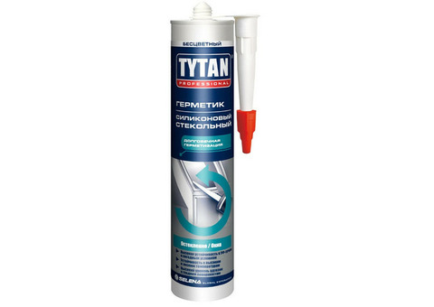 Герметик силиконовый Tytan Professional стекольный бесцветнный 310 мл