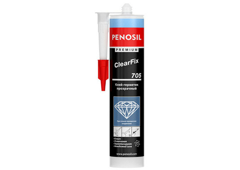 Клей-герметик гибридный Penosil Premium ClearFix 705 прозрачный 290 мл