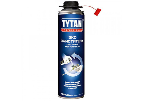 Очиститель для полиуретановой пены Tytan Professional Eco-Cleaner 500 мл